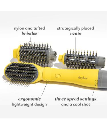 Shop Drybar Triple Shot Interchangeable Hair Blow Dryer Brush Online - Best Price & International Shipping - Buy Online on GoSupps.com