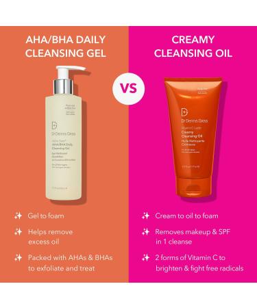 Shop Dr. Dennis Gross Skincare Vitamin C Lactic Creamy Cleansing Oil - 6 oz / 177 mL Online - Best Price & International Shipping - Buy Online on GoSupps.com