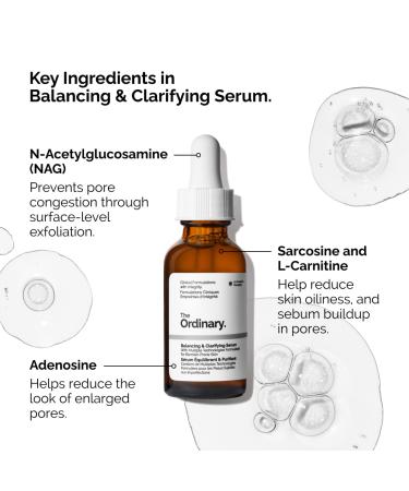 Shop The Ordinary Balancing & Clarifying Serum for Blemish-Prone Skin - 1 oz / 30 ml Online - Best Price & International Shipping - Buy Online on GoSupps.com