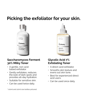 Shop The Ordinary Saccharomyces Ferment 30% Milky Toner - 3.4 oz / 100 ml Online - Best Price & International Shipping - Buy Online on GoSupps.com
