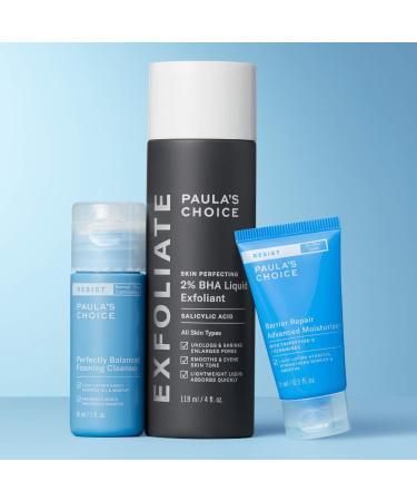 Shop Paula's Choice Build Your Barrier Kit with 2% BHA Foaming Cleanser & Barrier Repair Moisturizer						 Online - Best Price & International Shipping - Buy Online on GoSupps.com
