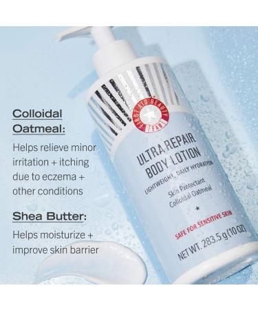Shop First Aid Beauty Ultra Repair Body Lotion for Skin Barrier - 10 oz / 283.5 ml Online - Best Price & International Shipping - Buy Online on GoSupps.com