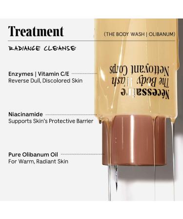 Shop N cessaire The Body Wash Olibanum - Radiance Treatment Cleanse With Vitamin C + Enzymes - 8.4 oz Online - Best Price & International Shipping - Buy Online on GoSupps.com