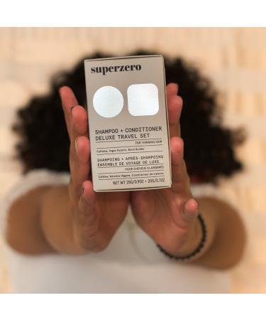 Shop superzero Mini Shampoo and Conditioner Bar Set For Thinning Hair Online - Best Price & International Shipping - Buy Online on GoSupps.com
