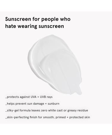Shop Glossier Invisible Shield Priming Sunscreen SPF 50 - 1.7 oz Online - Best Price & International Shipping - Buy Online on GoSupps.com