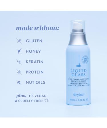 Shop Drybar Liquid Glass Smoothing Blowout Hair Cream - 3.38 oz / 100 ml Online - Best Price & International Shipping - Buy Online on GoSupps.com