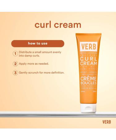 Shop Verb Lightweight Curl Defining Cream - 5.3 oz Online - Best Price & International Shipping - Buy Online on GoSupps.com