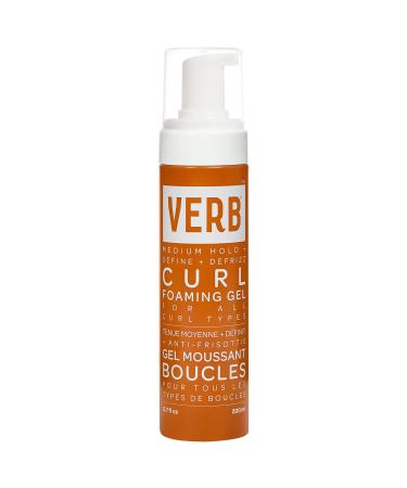 Verb Curl Foaming Gel for Definition + Frizz-Fighting - 6.7 oz