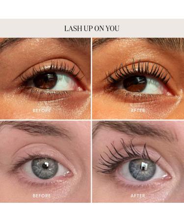 Shop Iris&Romeo Lash Up Peptide Volumizing Curling & Lengthening Mascara - .39 oz / 11.6 g Friesian Black - inky black Online - Best Price & International Shipping - Buy Online on GoSupps.com