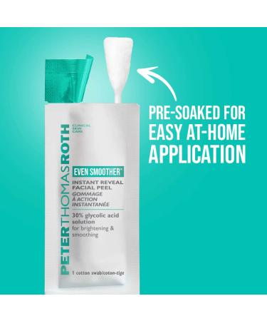 Shop Peter Thomas Roth Even Smoother Instant Reveal Facial Peel - Pack of 8 Online - Best Price & International Shipping - Buy Online on GoSupps.com
