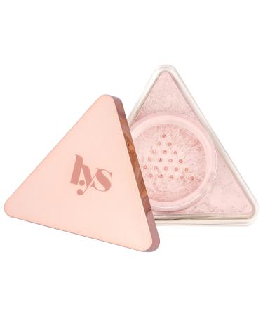 LYS Beauty Triple Fix Loose Talc Free Translucent Setting Powder - 0.32 oz / 9.5 mL Sincere - pink