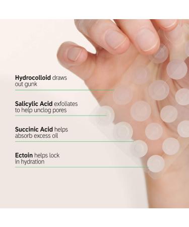 Shop The INKEY List Hydrocolloid Invisible Pimple Patches + Salicylic Acid Online - Best Price & International Shipping - Buy Online on GoSupps.com