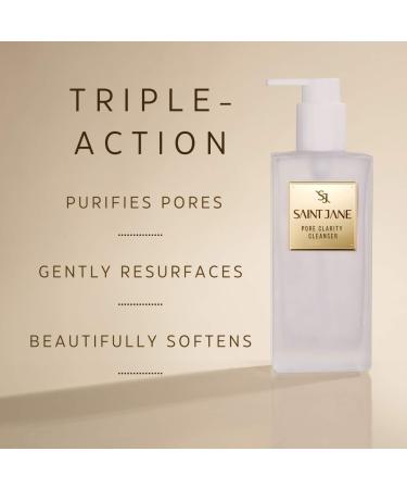 Shop Saint Jane Beauty Pore Clarity Hyaluronic + Flower Acid Cleanser - 4 oz / 120 ml Online - Best Price & International Shipping - Buy Online on GoSupps.com
