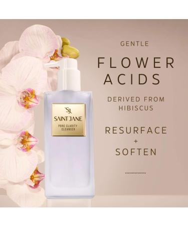 Shop Saint Jane Beauty Pore Clarity Hyaluronic + Flower Acid Cleanser - 4 oz / 120 ml Online - Best Price & International Shipping - Buy Online on GoSupps.com