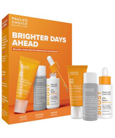 Paula's Choice Brighter Days Ahead Kit with Vitamin C and AHA for Discoloration