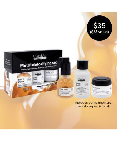 Shop L'Or al Professionnel The Ultimate Metal Detox Hair Set Online - Best Price & International Shipping - Buy Online on GoSupps.com