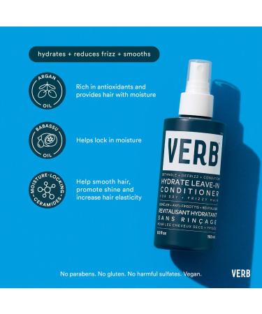 Shop Verb Hydrate Detangling Leave-In Conditioner for Dry Frizzy Hair - 6.5 oz / 193 ml Online - Best Price & International Shipping - Buy Online on GoSupps.com