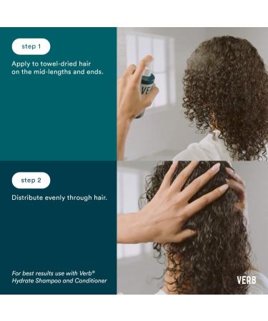 Shop Verb Hydrate Detangling Leave-In Conditioner for Dry Frizzy Hair - 6.5 oz / 193 ml Online - Best Price & International Shipping - Buy Online on GoSupps.com