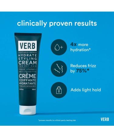 Shop Verb Hydrate Light Hold Hair Styling Cream - 5.3 oz Online - Best Price & International Shipping - Buy Online on GoSupps.com