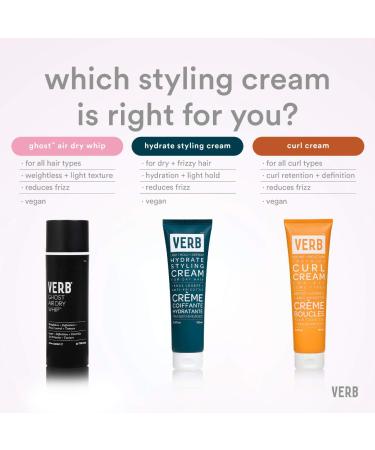 Shop Verb Hydrate Light Hold Hair Styling Cream - 5.3 oz Online - Best Price & International Shipping - Buy Online on GoSupps.com