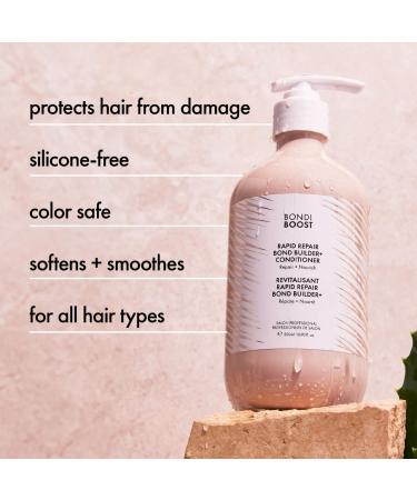 Shop BondiBoost Rapid Repair Bond Builder+ Conditioner for Damaged Hair - 16.9 oz / 500 ml Online - Best Price & International Shipping - Buy Online on GoSupps.com