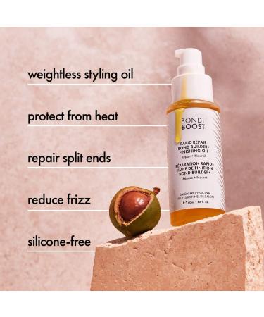 Shop BondiBoost Rapid Repair Bond Builder+ Finishing Oil for damaged hair - 1.86 oz / 60 ml Online - Best Price & International Shipping - Buy Online on GoSupps.com