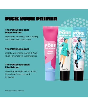 Shop Benefit Cosmetics The POREfessional Matte Pore Minimizing Primer - 0.75 fl. oz. / 22 mL Online - Best Price & International Shipping - Buy Online on GoSupps.com