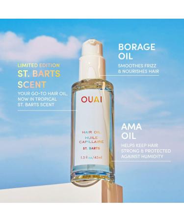 Shop OUAI St. Barts Hair Oil - 1.5 oz / 45 mL Online - Best Price & International Shipping - Buy Online on GoSupps.com