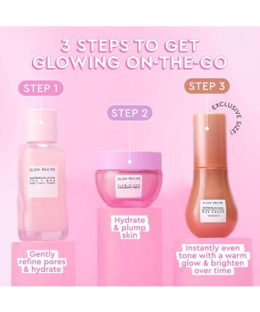 Shop Glow Recipe Get Glowing With Me Kit by Katie Fang with Hue Drops Tinted Serum Online - Best Price & International Shipping - Buy Online on GoSupps.com