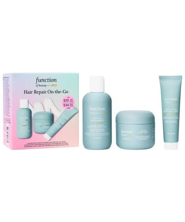 Function of Beauty PRO Mini On the Go Bond Repair Set for Wavy Hair