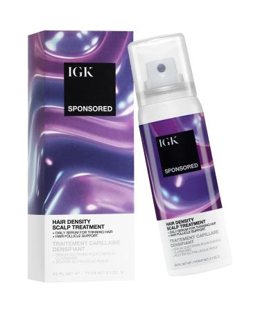 IGK Sponsored Hair Density Scalp Treatment for Thinning Hair - 2.1 oz / 63 ml