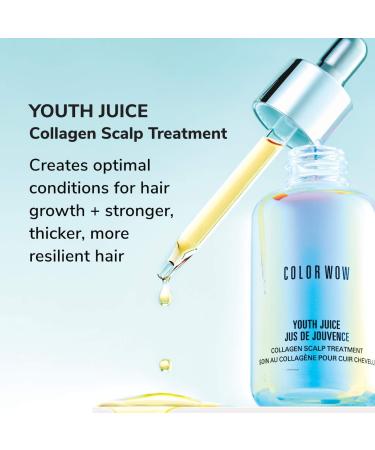 Shop COLOR WOW Youth Juice Collagen Scalp Serum for Thinning Hair - 1.7 oz / 50 mL Online - Best Price & International Shipping - Buy Online on GoSupps.com