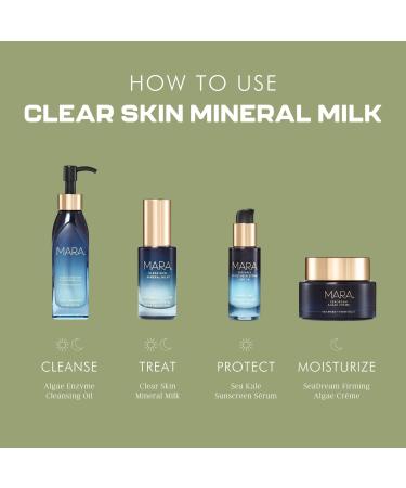 Shop MARA Niacinamide + Copper Clear Skin Mineral Milk Acne Treatment - 30mL - 1 oz / 30 mL Online - Best Price & International Shipping - Buy Online on GoSupps.com