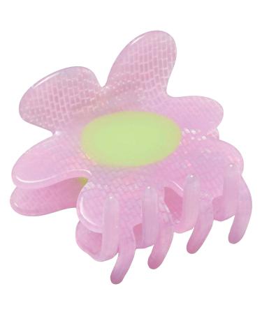 Chunks Medium Flower Hair Claw Clip -Shimmer