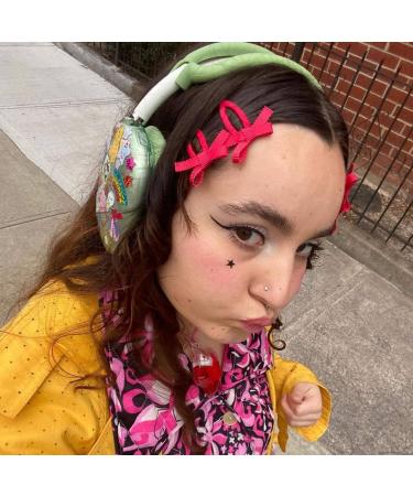 Shop Chunks Bow Snap Hair Clips -Cherry Online - Best Price & International Shipping - Buy Online on GoSupps.com