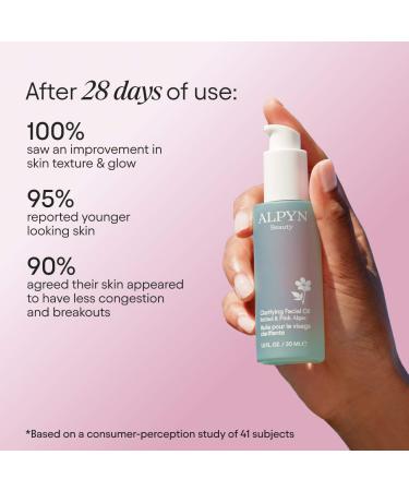 Shop Alpyn Beauty Clarifying Facial Oil with Retinol & Pink Algae - 1 oz / 30 ml Online - Best Price & International Shipping - Buy Online on GoSupps.com