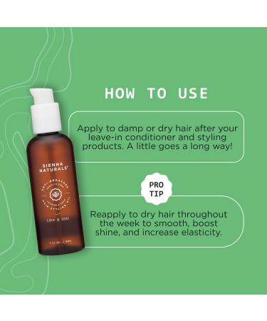 Shop Sienna Naturals Lock & Seal Hair Oil Split End Treatment - 3 oz Online - Best Price & International Shipping - Buy Online on GoSupps.com