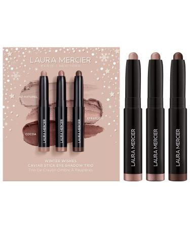Laura Mercier Winter Wishes Mini Caviar Stick Eye Shadow Trio