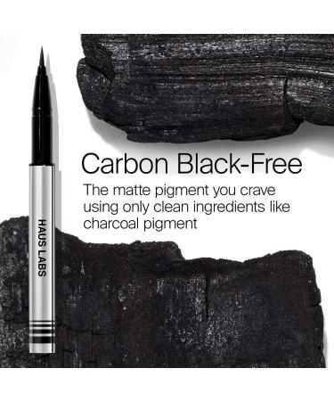Shop HAUS LABS BY LADY GAGA Clear Cut Waterproof Liquid Eyeliner - 0.019 fl oz / 0.55 mL Black Onyx - matte black Online - Best Price & International Shipping - Buy Online on GoSupps.com