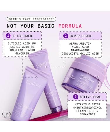 Shop Dr. Idriss Major Fade Dark Spot Starter Kit						 Online - Best Price & International Shipping - Buy Online on GoSupps.com