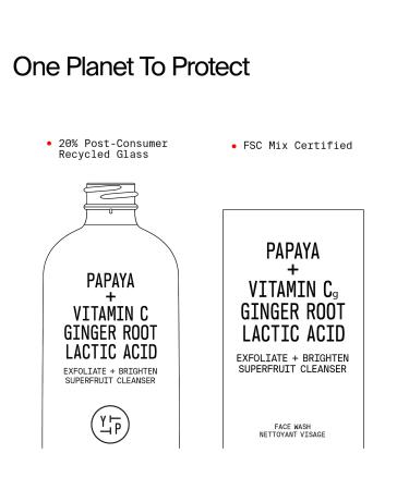 Shop Youth To The People Superfruit Gentle Exfoliating Cleanser with Vitamin C + Papaya - 5 fl oz / 150 mL Online - Best Price & International Shipping - Buy Online on GoSupps.com