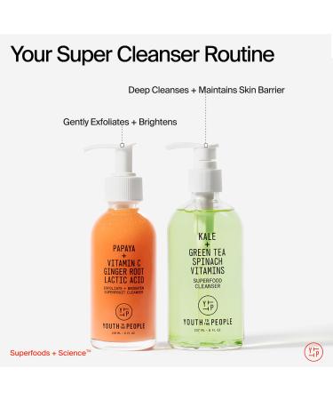 Shop Youth To The People Superfruit Gentle Exfoliating Cleanser with Vitamin C + Papaya - 5 fl oz / 150 mL Online - Best Price & International Shipping - Buy Online on GoSupps.com