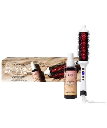 BondiBoost Infrared Thermal Brush Bounce & Glow Kit with Heat Protectant