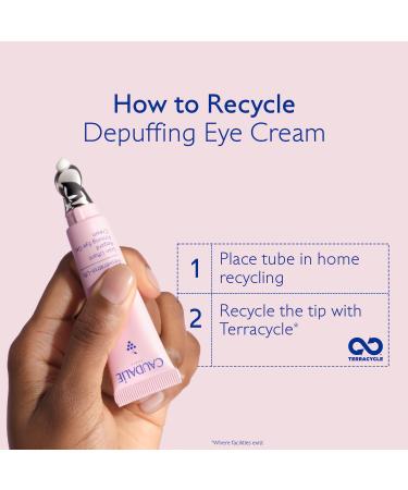 Shop Caudalie Resveratrol-Lift Depuffing Eye Cream with Peptides - .5 oz / 15 ml Online - Best Price & International Shipping - Buy Online on GoSupps.com