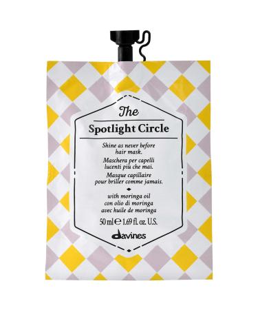 Davines The Spotlight Circle Hair Mask for Shiny Hair - 1.69 oz/ 50 ml