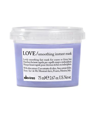 Davines Mini LOVE Smoothing Instant Hair Mask for Frizzy Hair - 2.67 oz/ 75 ml
