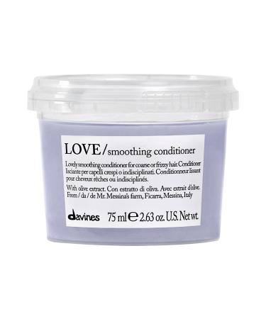 Davines Mini LOVE Smoothing Conditioner for Frizzy Hair - 2.63 oz/ 75 ml