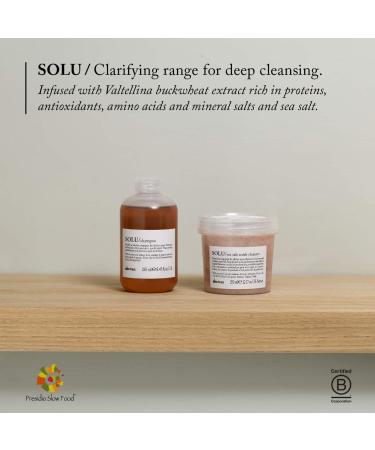 Shop Davines SOLU Sea Salt Scrub Cleanser - 12.17 oz/ 250 ml Online - Best Price & International Shipping - Buy Online on GoSupps.com