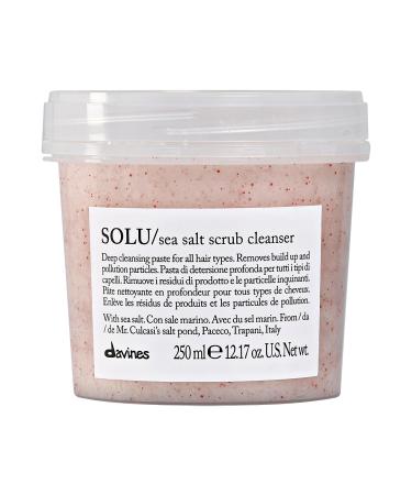 Davines SOLU Sea Salt Scrub Cleanser - 12.17 oz/ 250 ml
