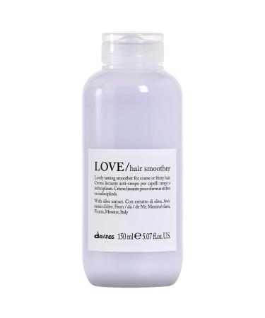 Davines LOVE Smoothing Hair Smoother Leave-In Hair Cream for Frizzy Hair - 5.07 oz/ 150 ml
